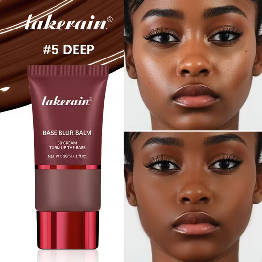 LAKEKRAIN Fond de Teint Liquide Mat - Effet Doux Focalisation, Texture Légère, Tenue Longue Durée, Lisser la Peau et Met en Valeur les Contours Naturels, Nuances Multicolores pour Tous Types de Peaux