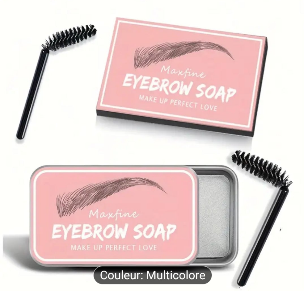 Gel à sourcils transparent , effet naturel sans parfum, tenue longue durée, fixation imminente , facile à appliquer avec brosse comprise