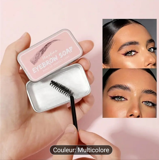 Gel à sourcils transparent , effet naturel sans parfum, tenue longue durée, fixation imminente , facile à appliquer avec brosse comprise