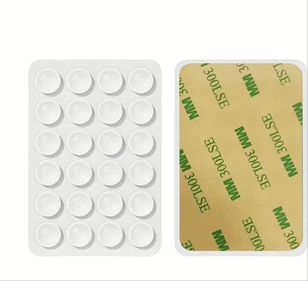 Support portable , fixation forte à ventouse autocollante,  parfait pour des photos et vidéos,  antidérapant en silicone , accrochages partout