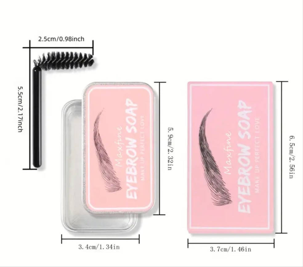 Gel à sourcils transparent , effet naturel sans parfum, tenue longue durée, fixation imminente , facile à appliquer avec brosse comprise