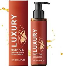 &nbsp;huile corporelle de luxe "Luxury Body Oil" conçue pour hydrater la peau et restaurer sa fermeté.