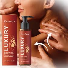 &nbsp;huile corporelle de luxe "Luxury Body Oil" conçue pour hydrater la peau et restaurer sa fermeté.