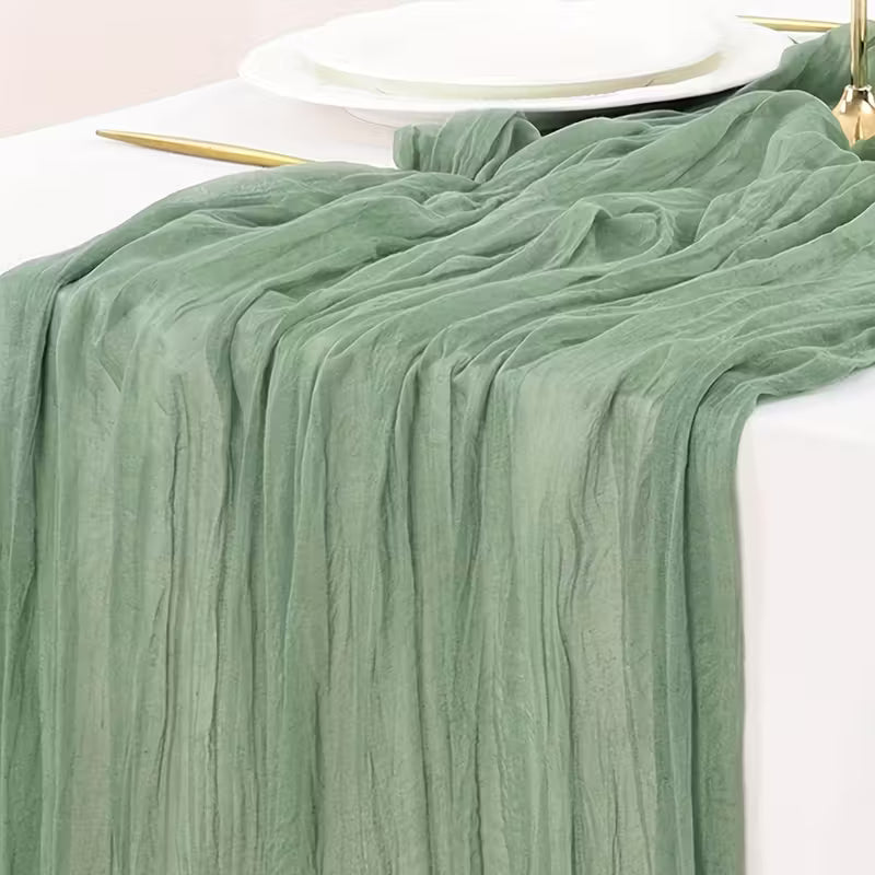 Chemin de table élégant et romantique – Nappe florale