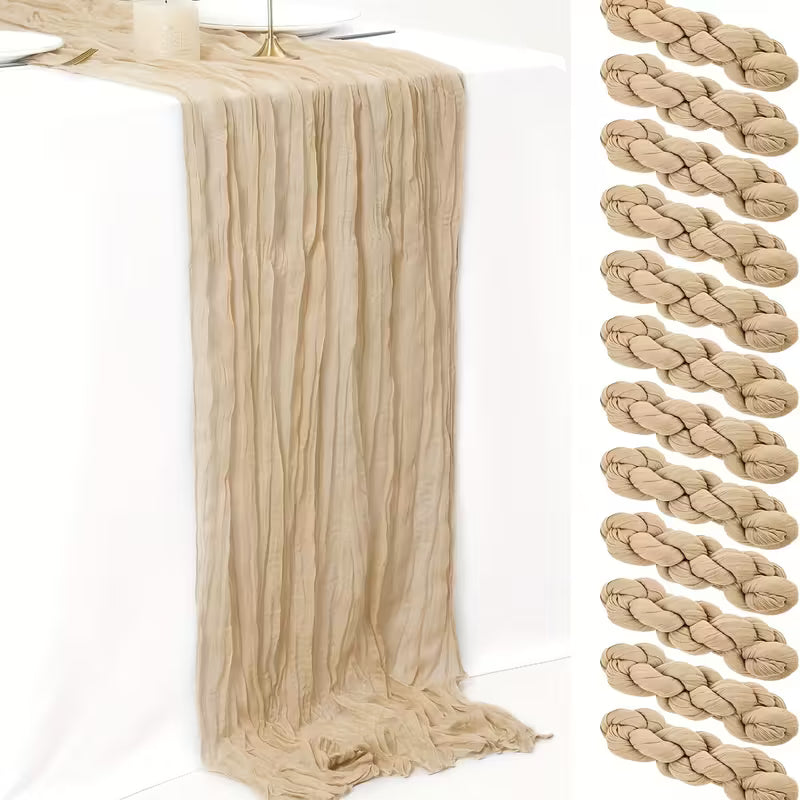 Chemin de table élégant et romantique – Nappe florale