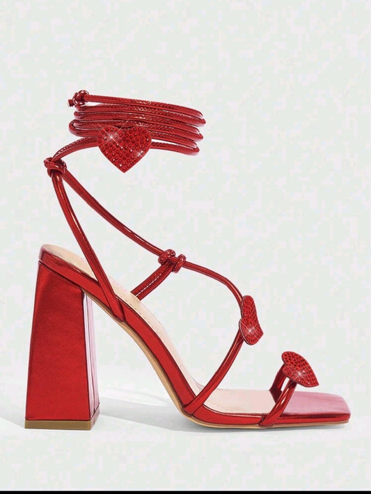 Sandales à talons hauts
