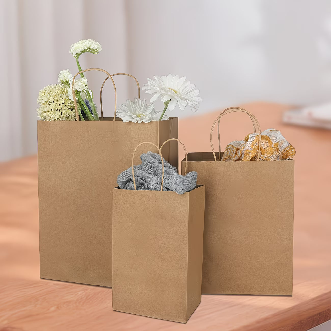 - Idéals pour emballages cadeaux, artisanat DIY et boutiques - Conviennent pour la vente au détail, les courses, le shopping et la livraison - Parfaits pour fêtes d’anniversaire, événements professionnels et occasions spéciales